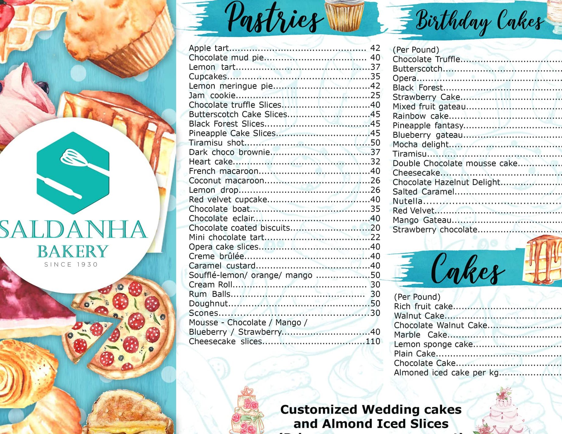saldanha bakery